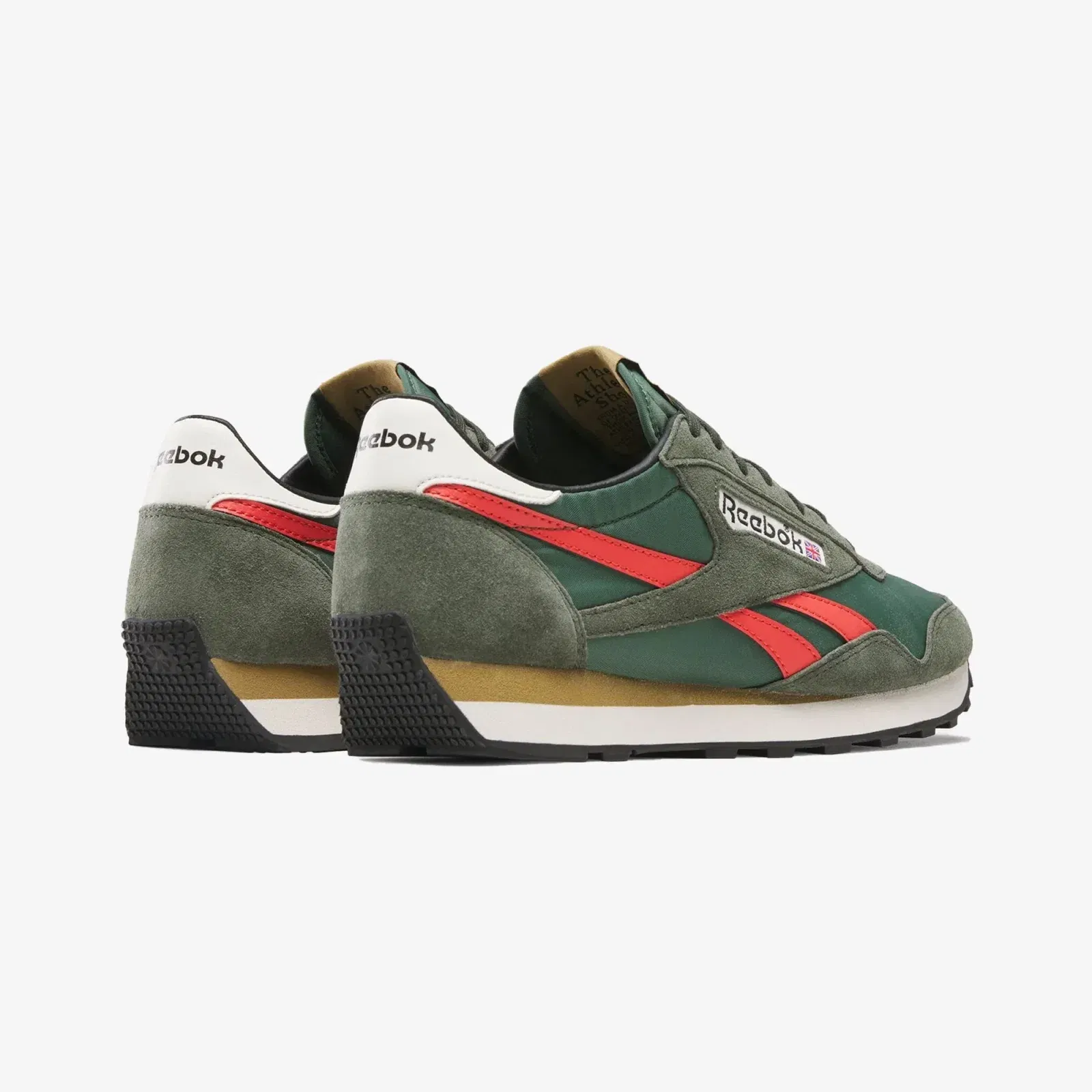 Reebok AZTEC II { GREEN/ORANGE