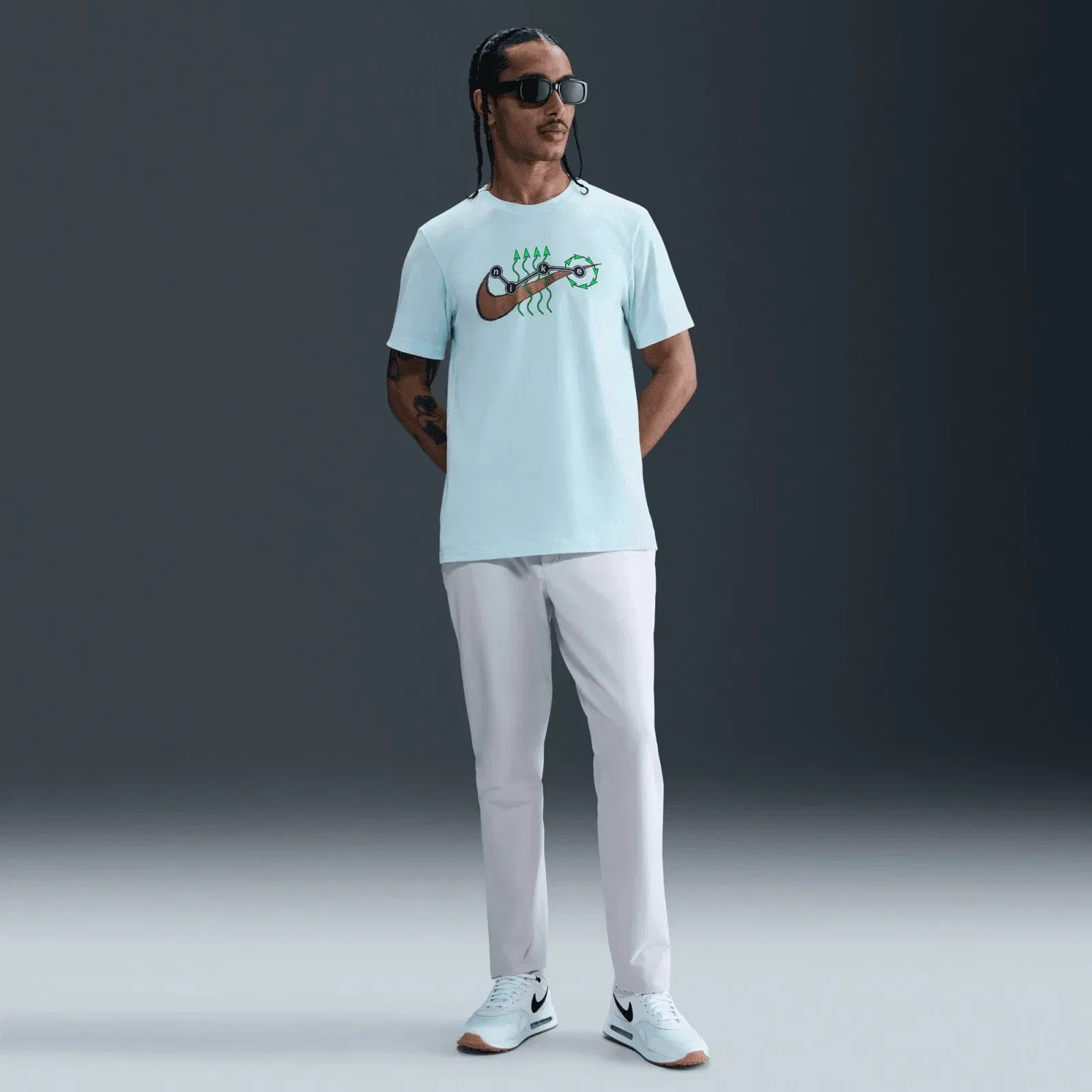 NIKE SPORTSWEAR T-SHIRT { GLACIER BLUE