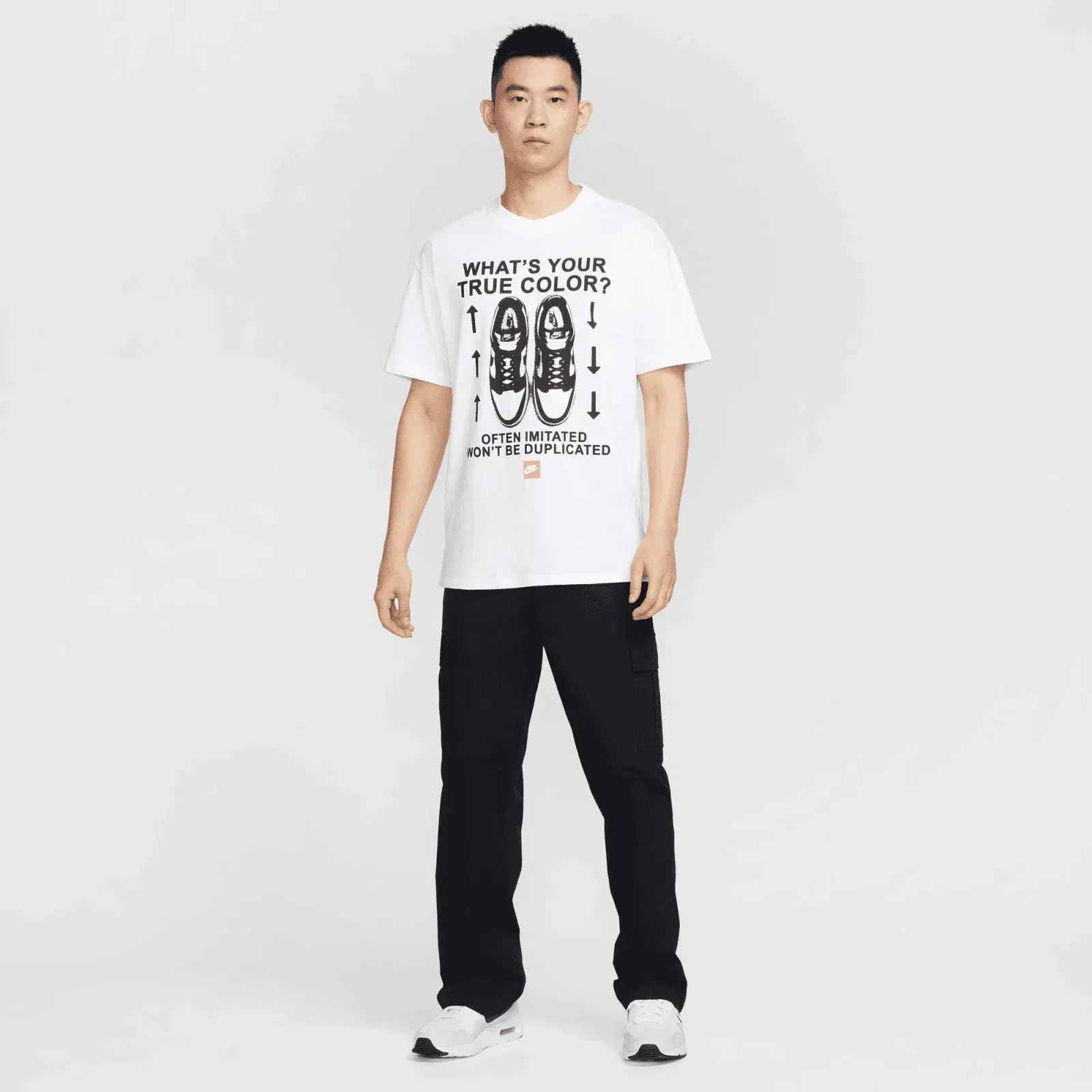 NIKE MAX90 T-SHIRT { WHITE