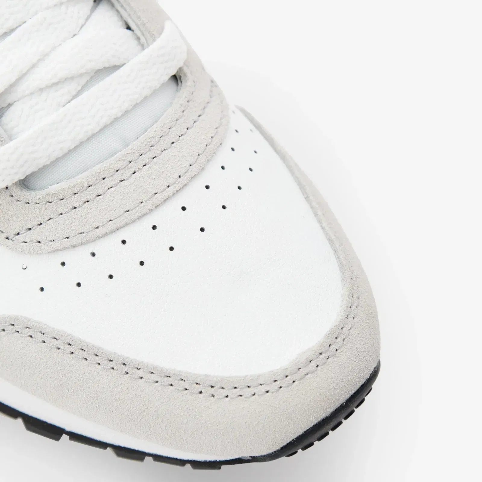 Reebok CLASSIC LEATHER { WHITE/GREY