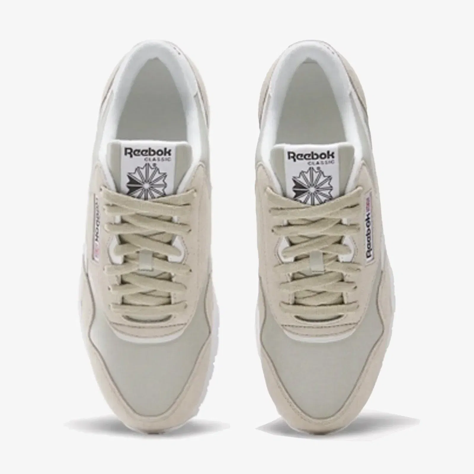 Reebok CLASSIC NYLON { SPORT BEIGE/WHITE