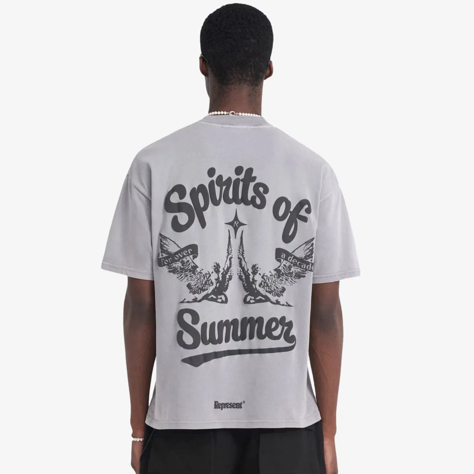 REPRESENT SPIRITS OF SUMMER T-SHIRT { MIST