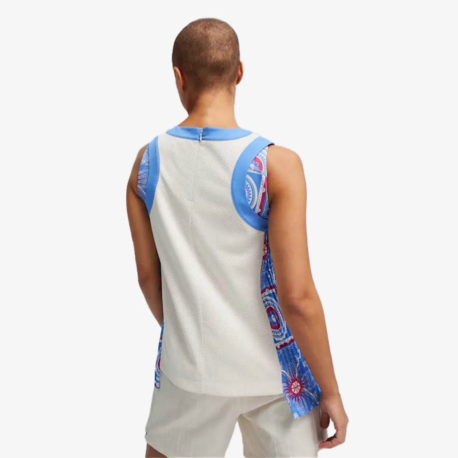 Puma SUPERSTITION BASKETBALL TANK { ALPINE SNOW/AOP
