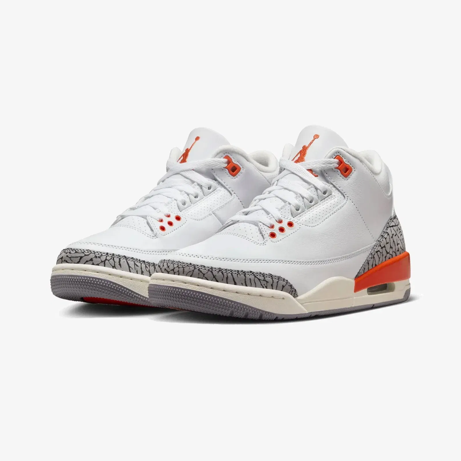 Jordan AIR JORDAN 3 RETRO { WHITE/COSMIC CLAY-SAIL-CEMENT GREY