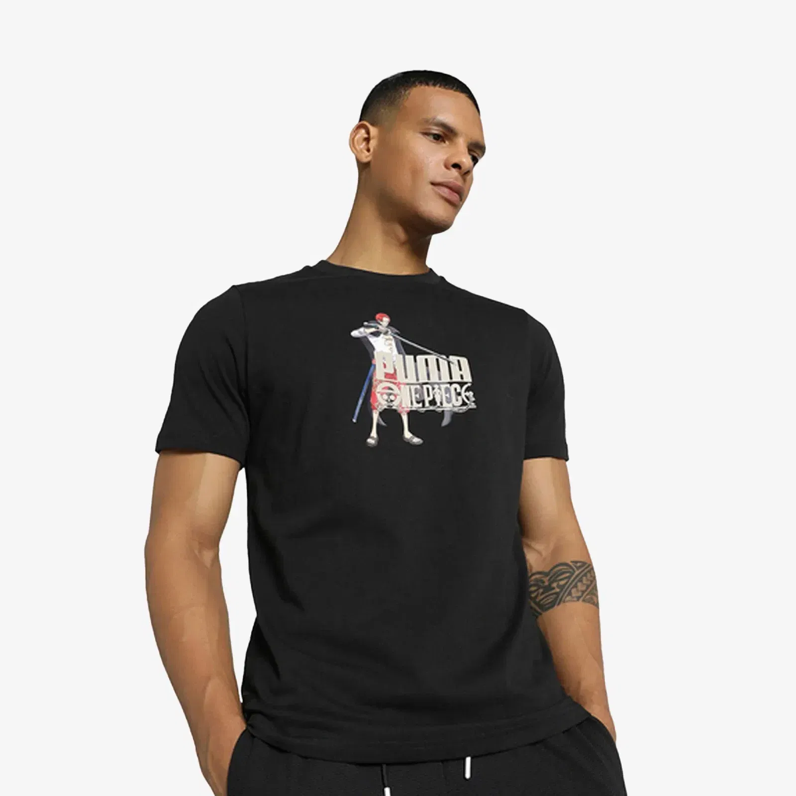Puma X ONE PIECE GRAPHIC TEE { PUMA BLACK
