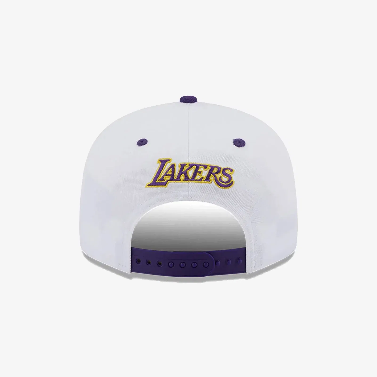 New Era LA LAKERS WHITE CROWN PATCH WHITE 9FIFTY SNAPBACK CAP { WHITE