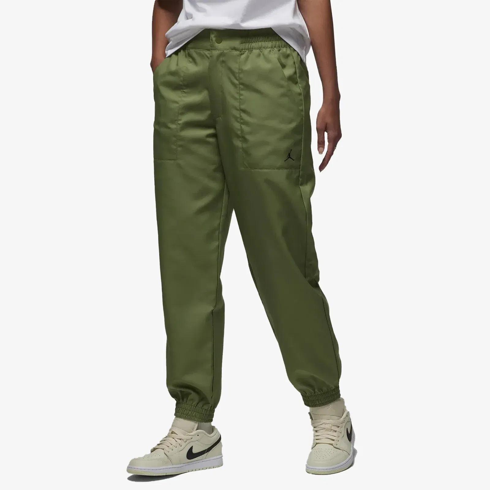 Jordan WOVEN PANTS { SKY J LT OLIVE/BLACK