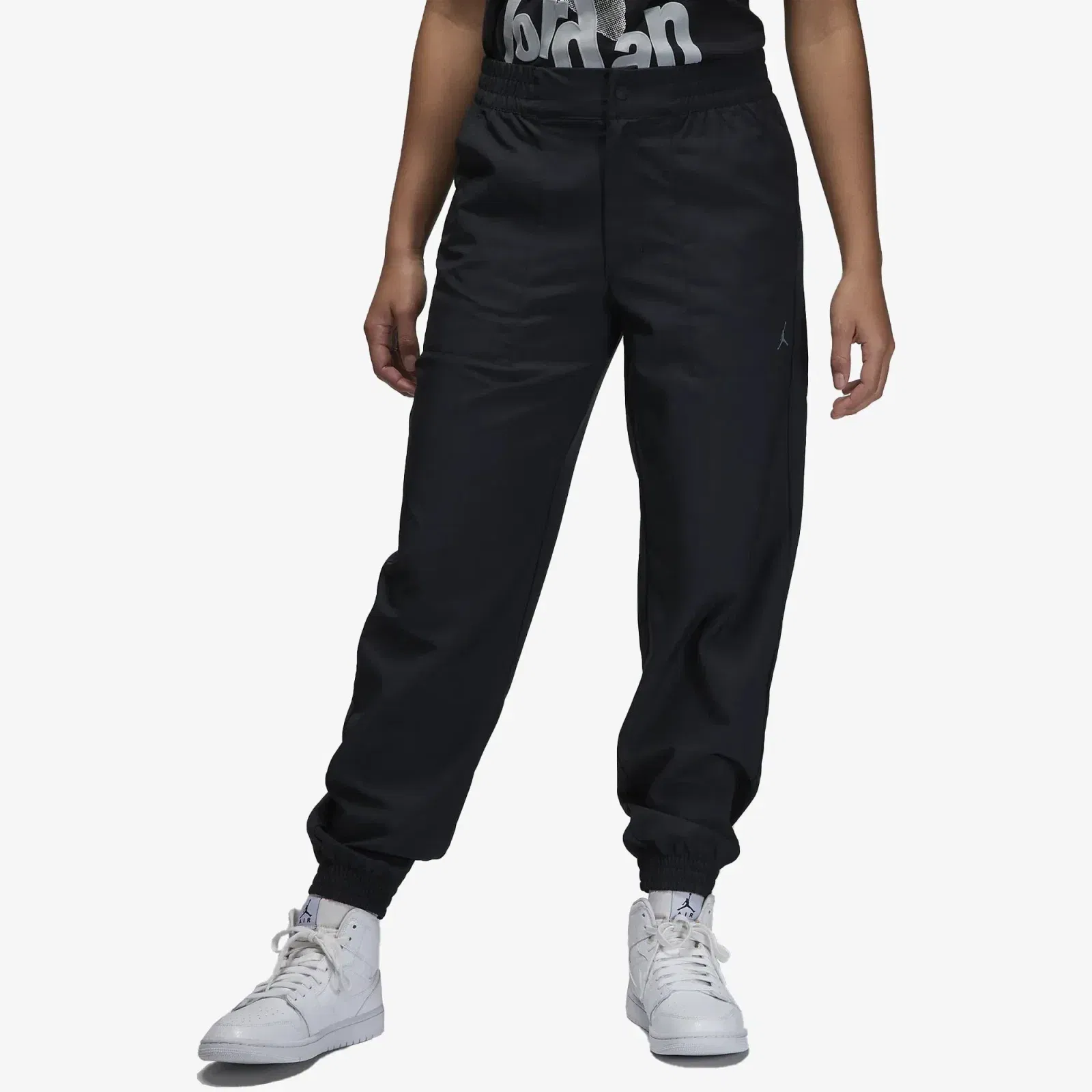 Jordan WOVEN PANTS { BLACK/SMOKE GREY