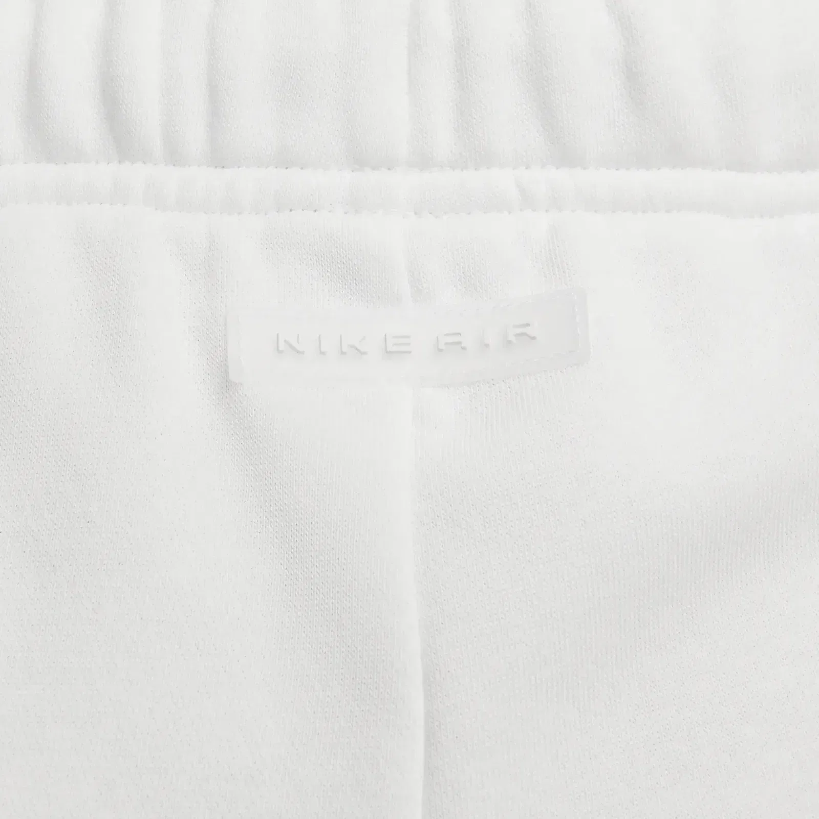 Nike MID-RISE FLEECE SHORTS { SUMMIT WHITE/PHOTON DUST/SUMMIT WHITE