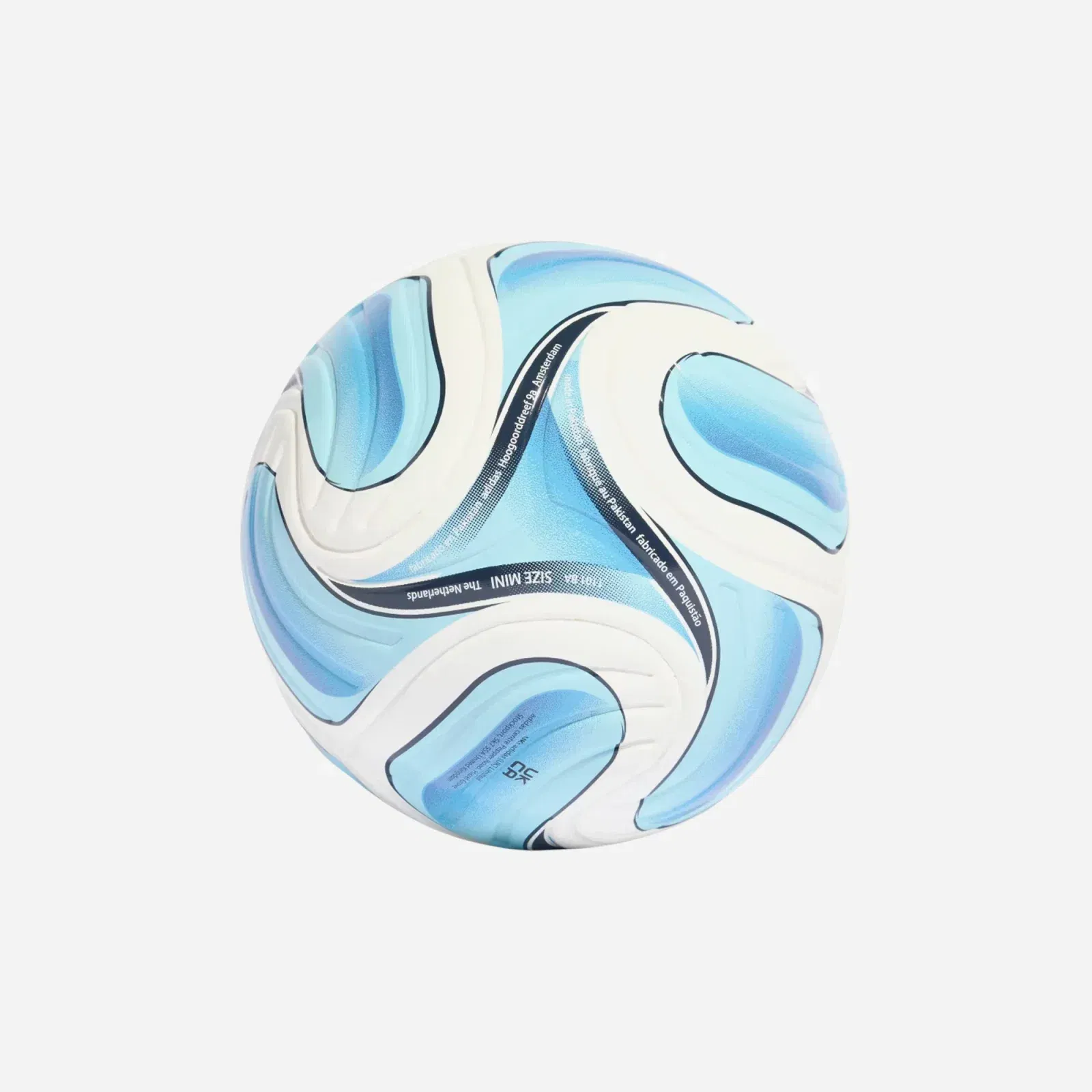 Adidas Trionda Argentina Home Mini Ball White / Icey Blue / Light Blue
