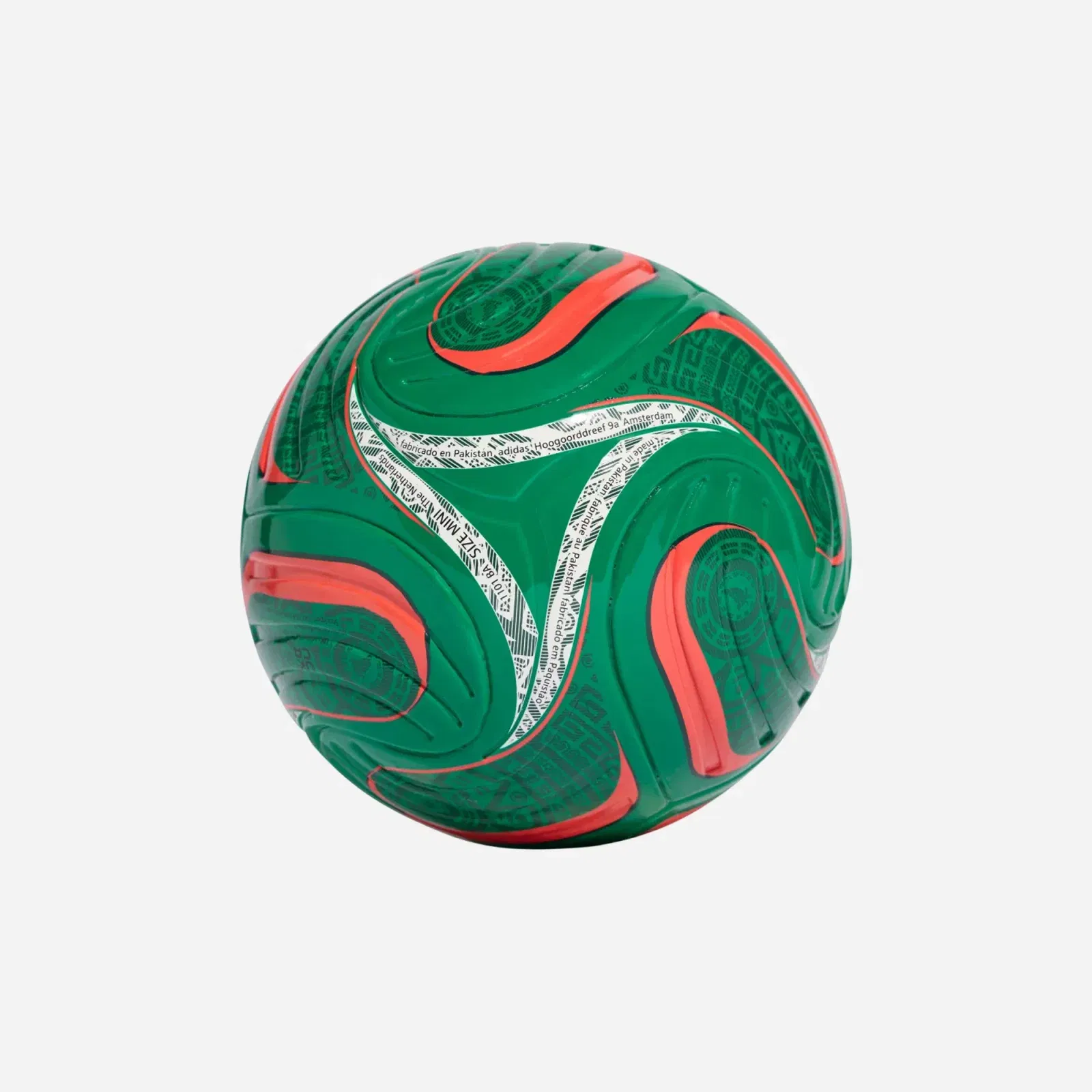 Adidas Trionda Mexico Home Mini Ball Bold Green / Team Dark Green / Aurora Ivy