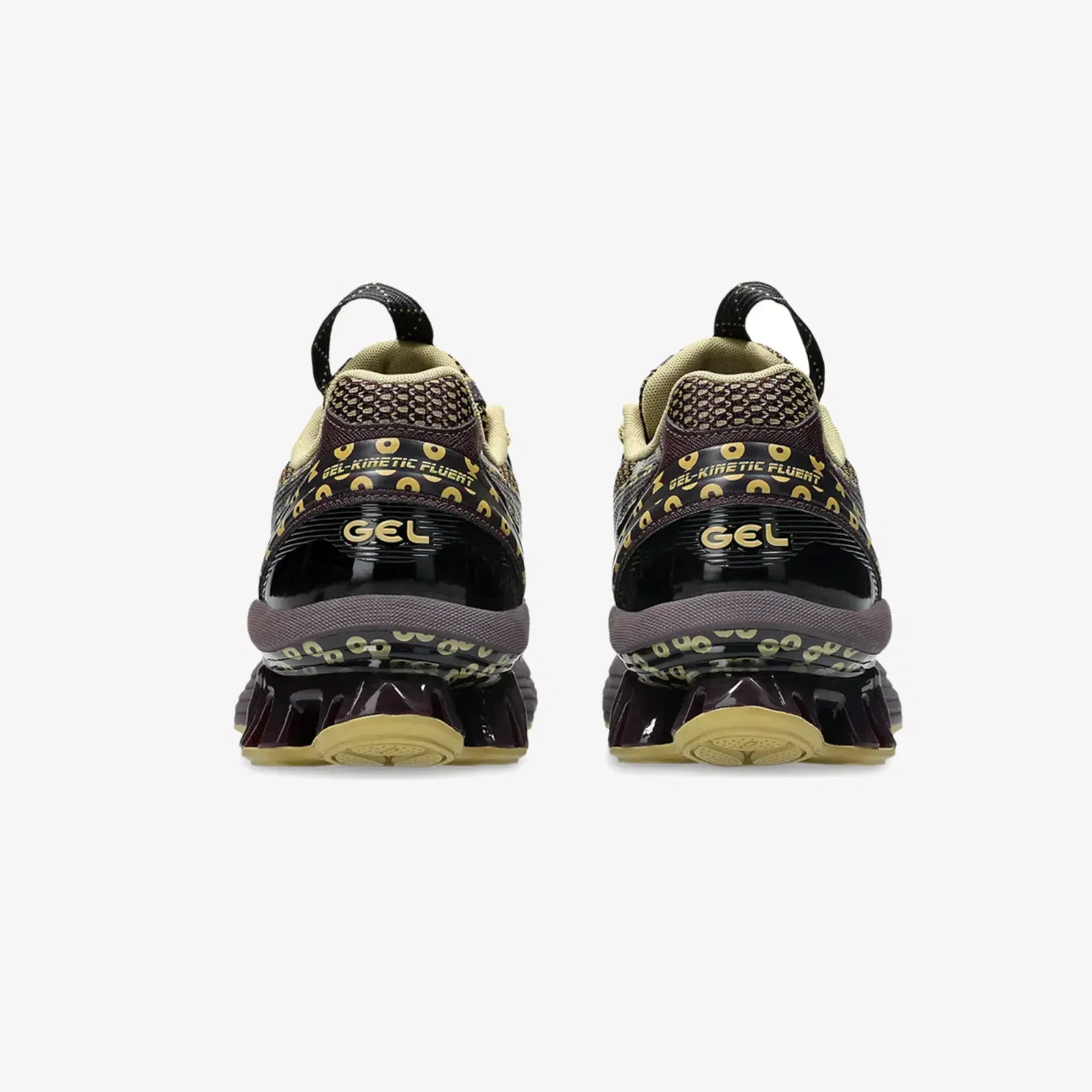 ASICS US7-S GEL-KINETIC FLUENT { BENIIMO PURPLE/LEMONGRASS