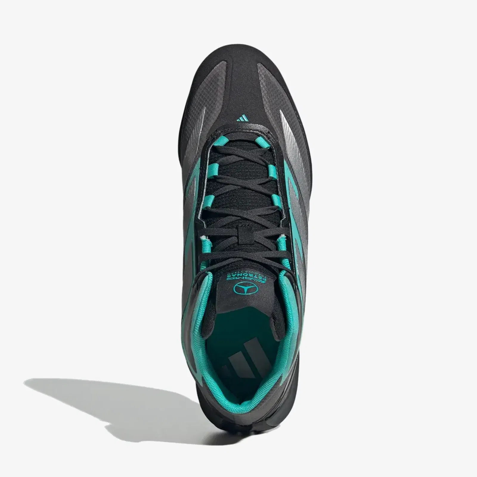 ADIDAS FEROZA MID MER TENNIS { CORE BLACK / SILVER METALLIC / SEMI MINT RUSH