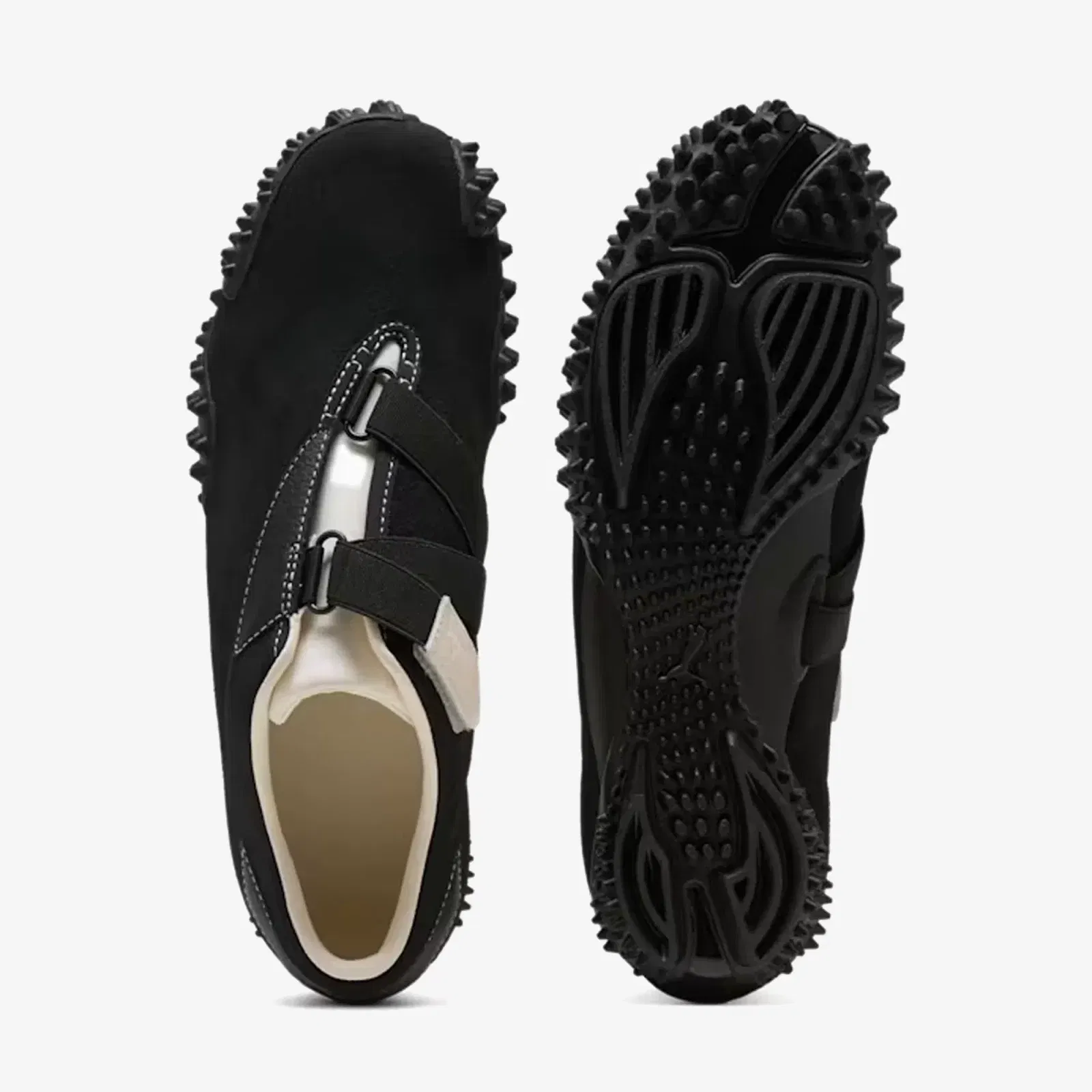 PUMA MOSTRO ICONS SUEDE { BLACK-FROSTED IVORY