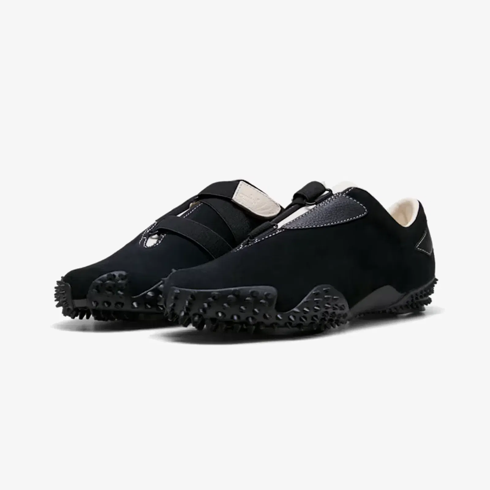 PUMA MOSTRO ICONS SUEDE { BLACK-FROSTED IVORY