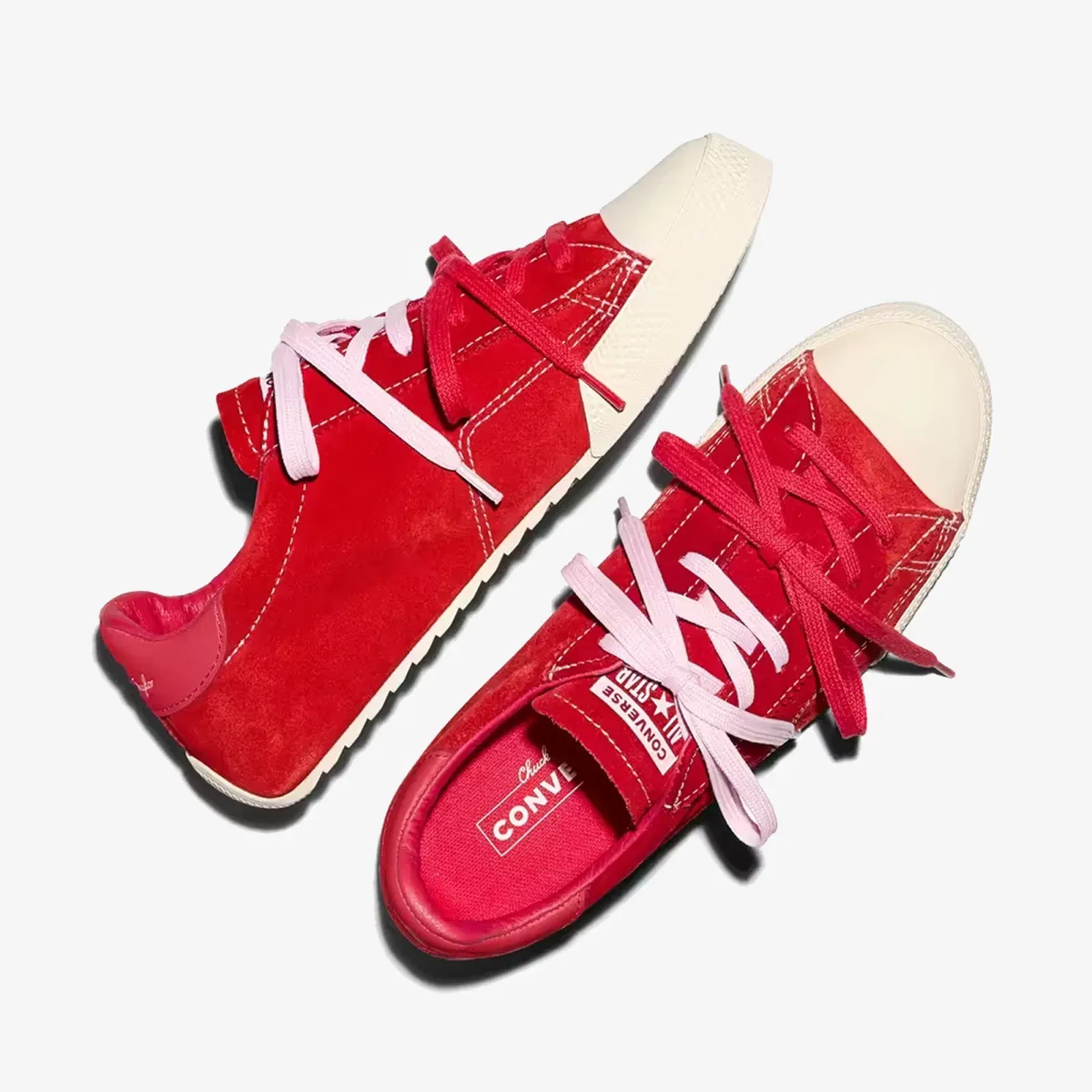 Converse CHUCK TAYLOR LO { RED/NEW FOUND BLOOM/EGRET