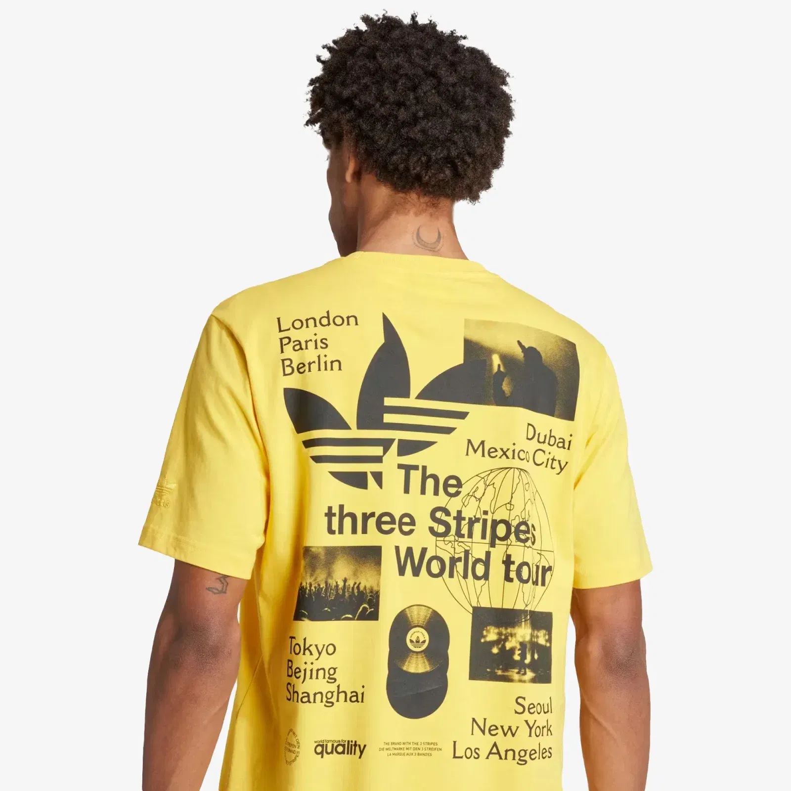 Adidas Originals BT SHORT SLEEVE T-Shirt { BOLD GOLD