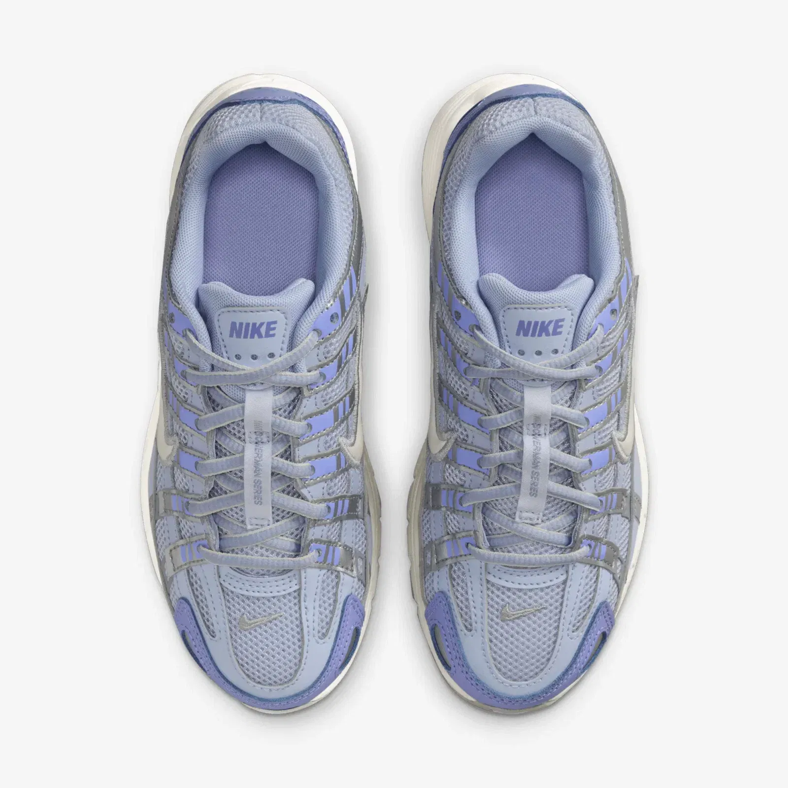 NIKE P-6000 { GHOST/SAIL-LIGHT THISTLE-IRON PURPLE