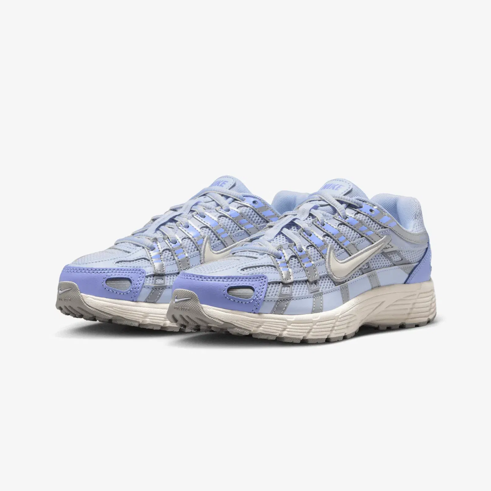 NIKE P-6000 { GHOST/SAIL-LIGHT THISTLE-IRON PURPLE