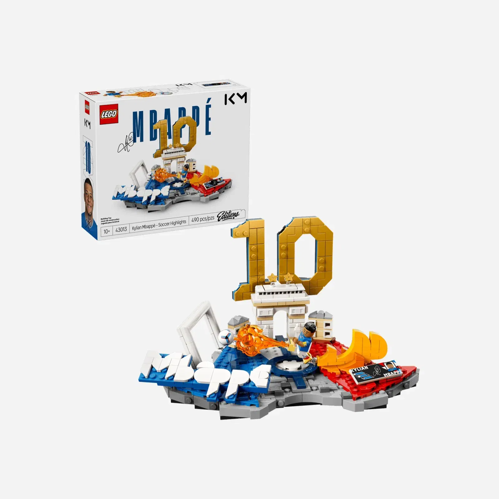 LEGO Kylian Mbappe Soccer Highlights #43013