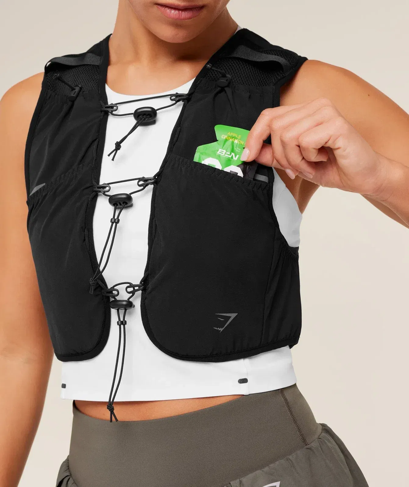 Gymshark Running Elite Hydration Vest Black
