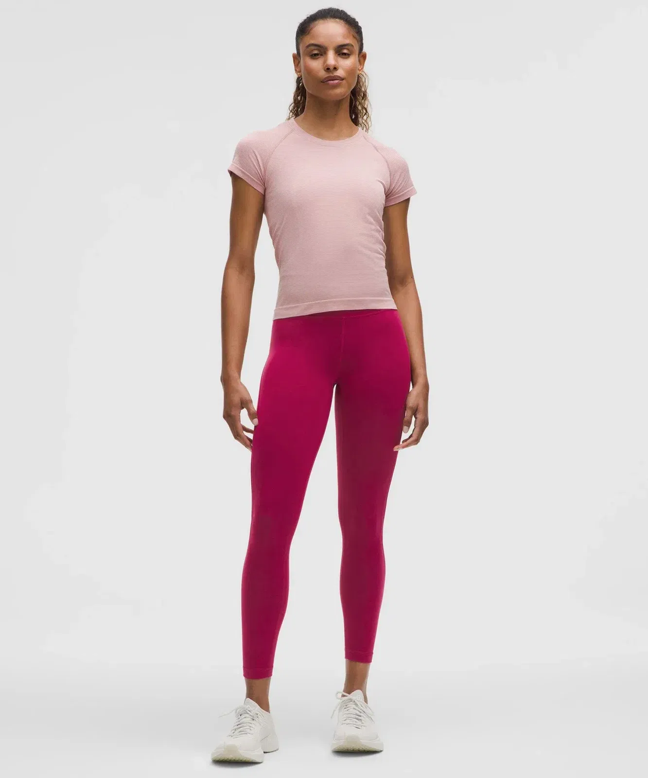 Lululemon Women's Wunder Train Mesh Panel High-Rise Tight 25"