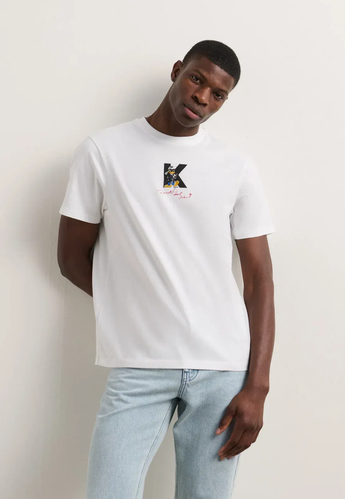 KARL LAGERFELD DISNEY - Print T-shirt - white