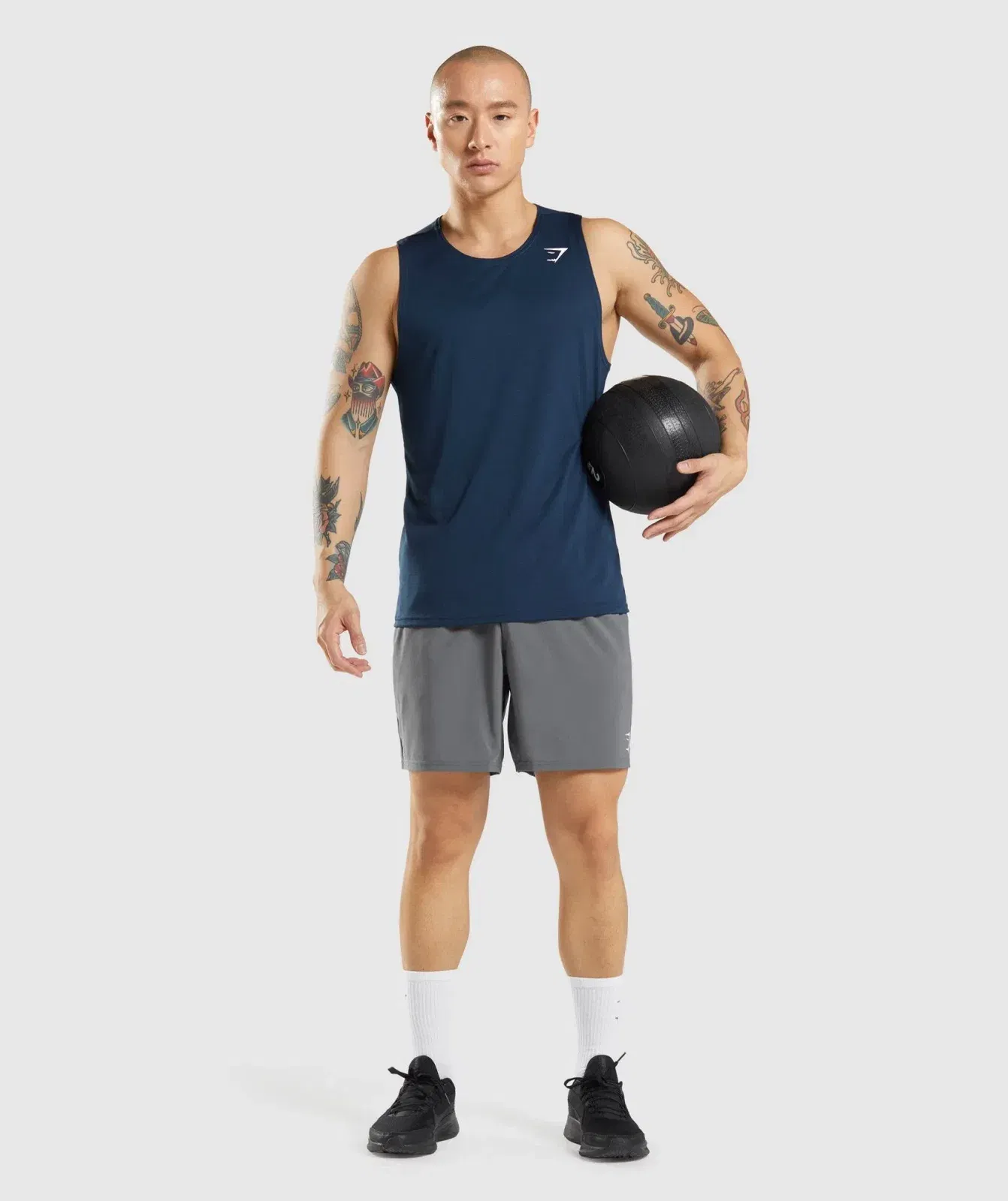 Gymshark Arrival Tank Navy