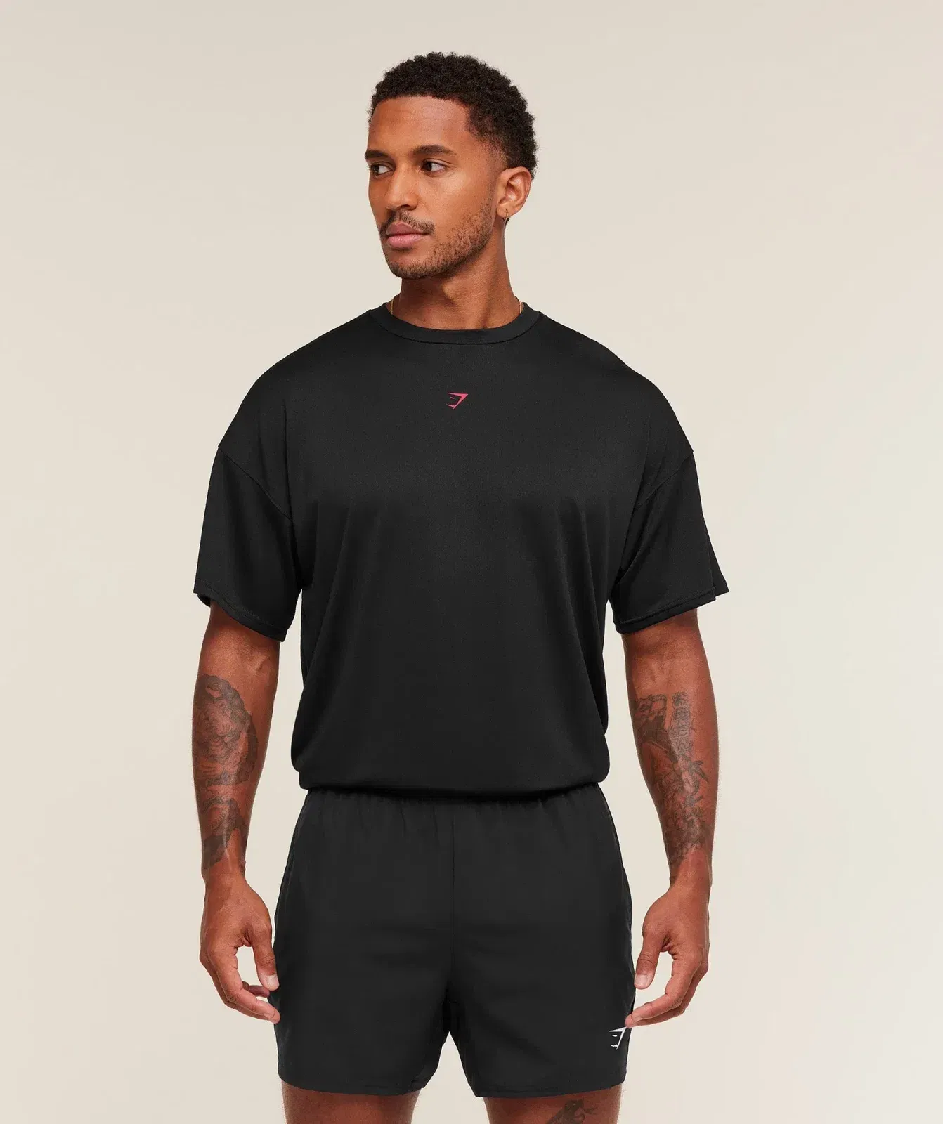 Gymshark Hybrid Athlete T-Shirt - GS Black