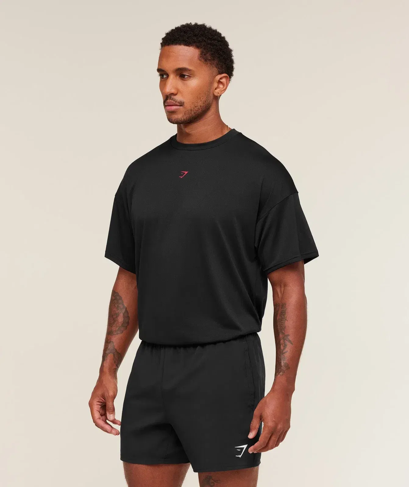 Gymshark Hybrid Athlete T-Shirt - GS Black