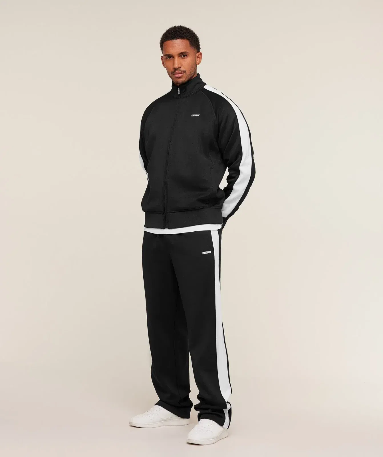 Gymshark Tricot Track Jacket - Black