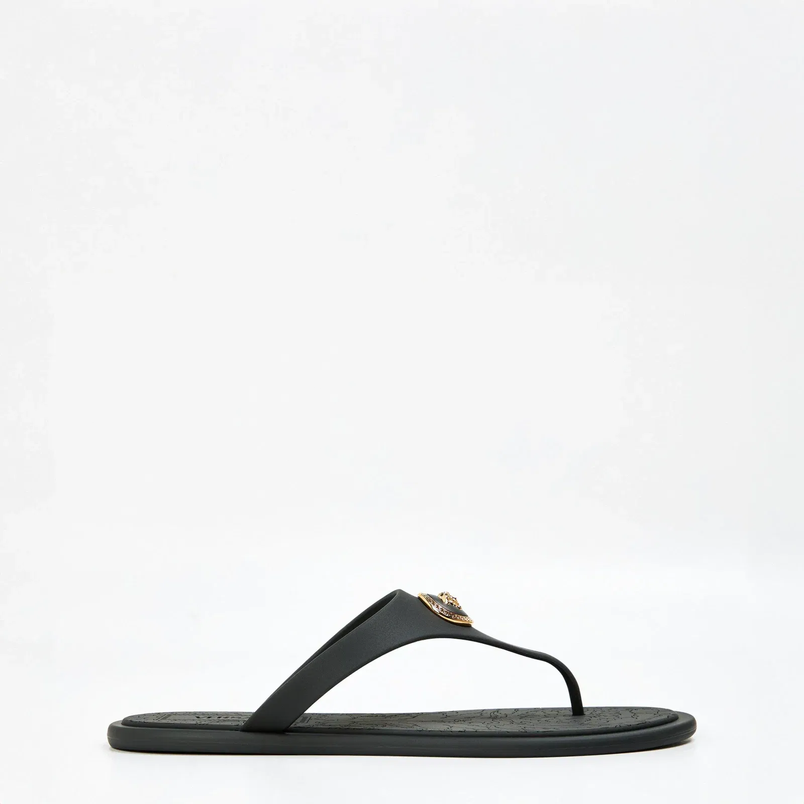 Alia Rubber Flat Sandals