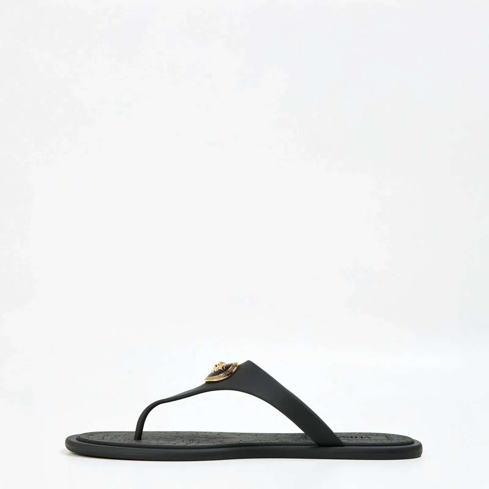 Alia Rubber Flat Sandals