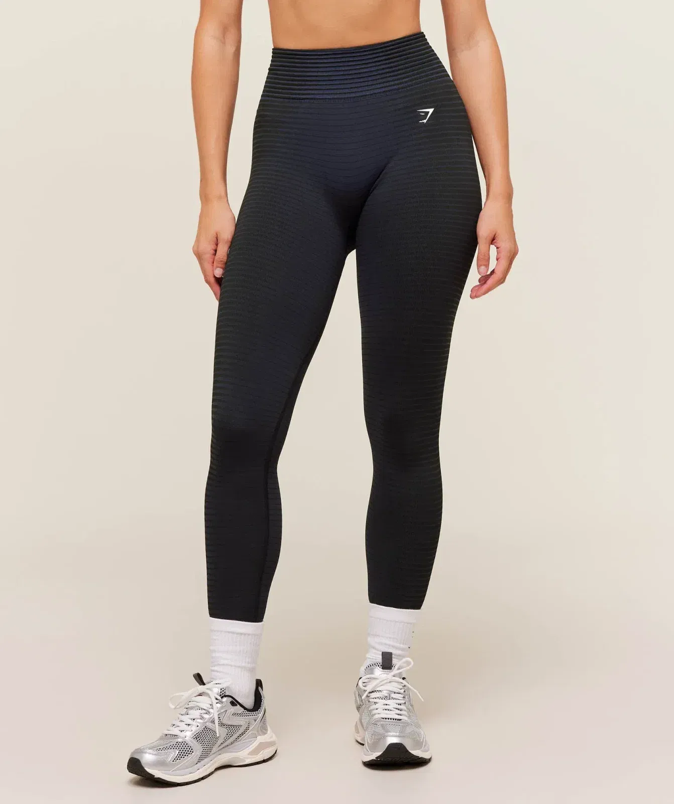 Gymshark Sport Seamless Leggings - Heavy Blue/Black
