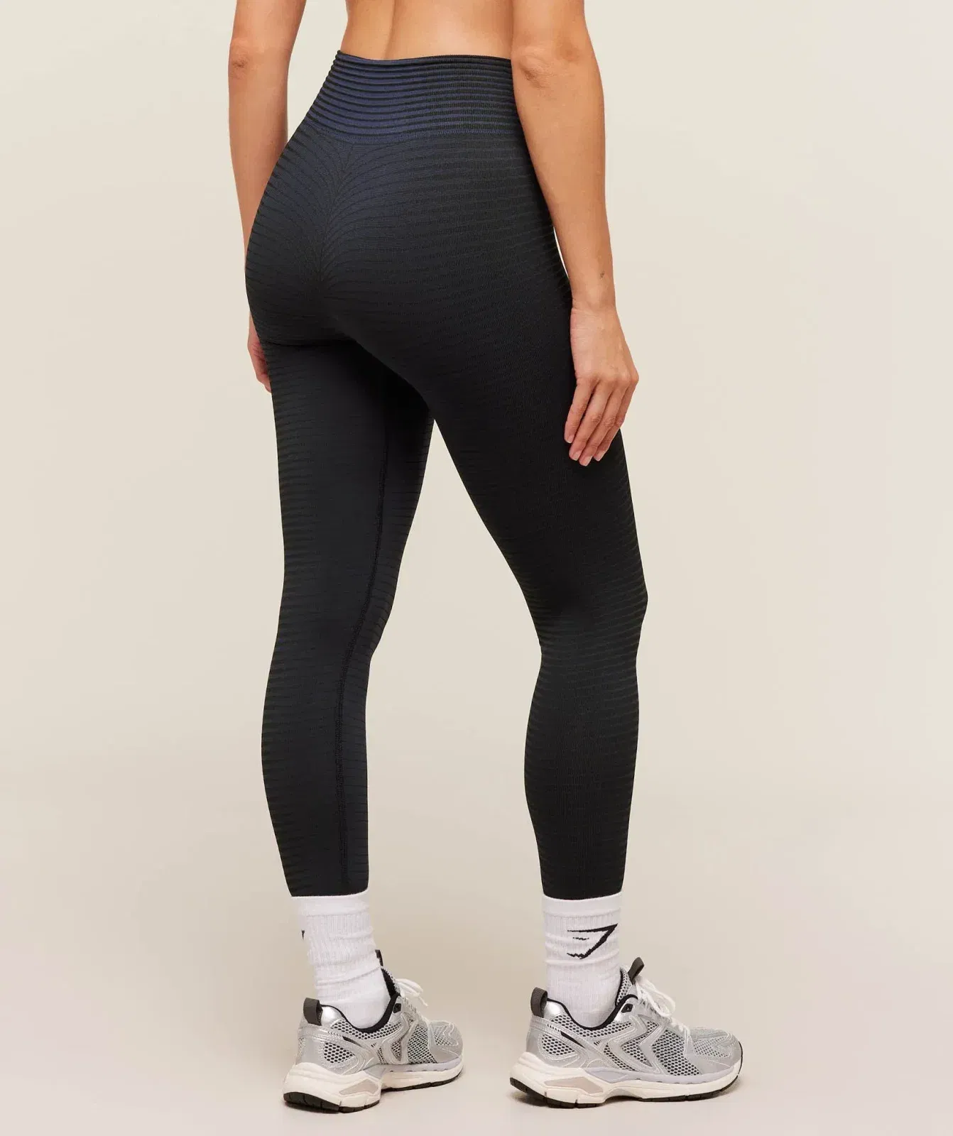 Gymshark Sport Seamless Leggings - Heavy Blue/Black