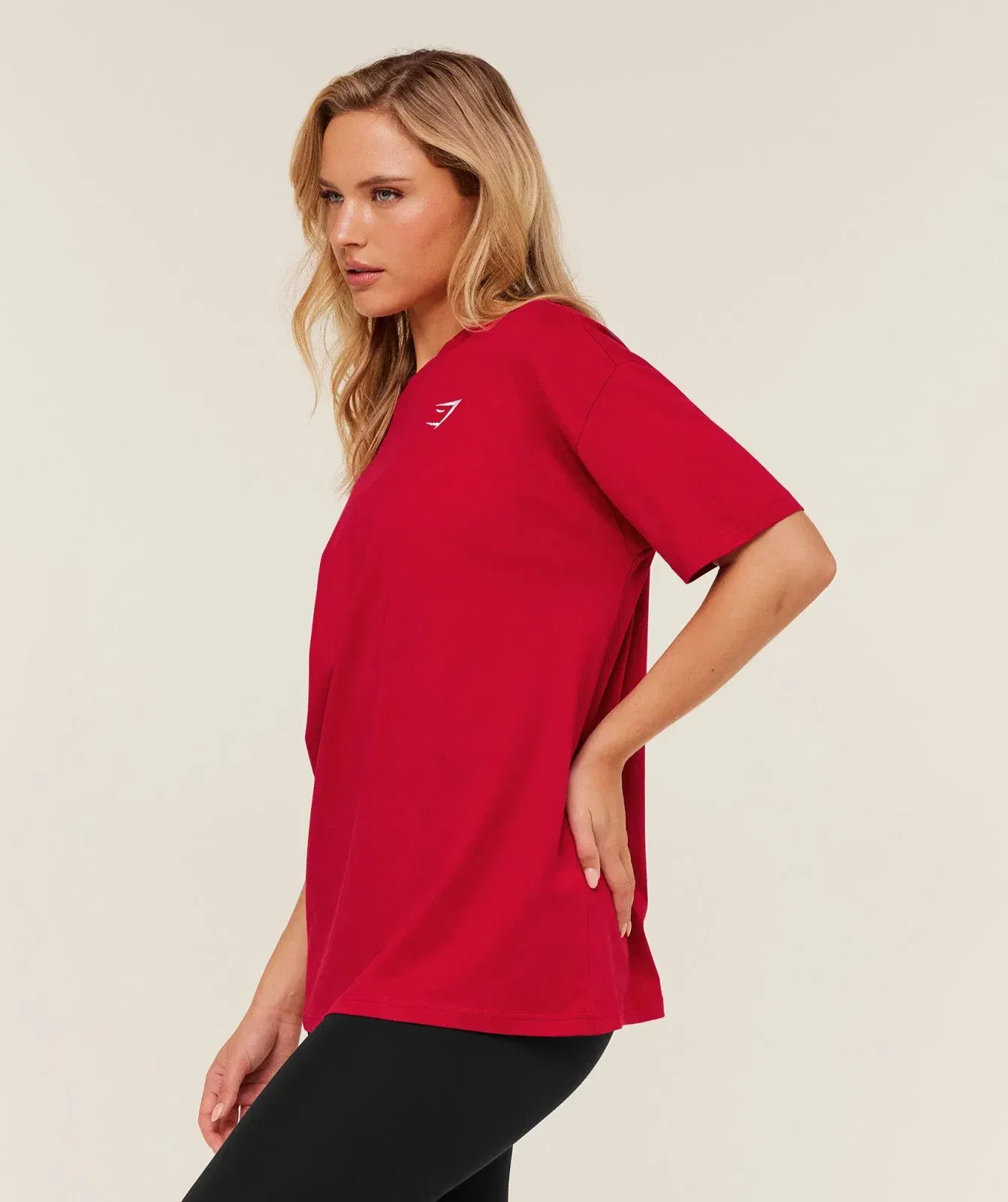 Gymshark Training Oversized T-Shirt - Carmine Red