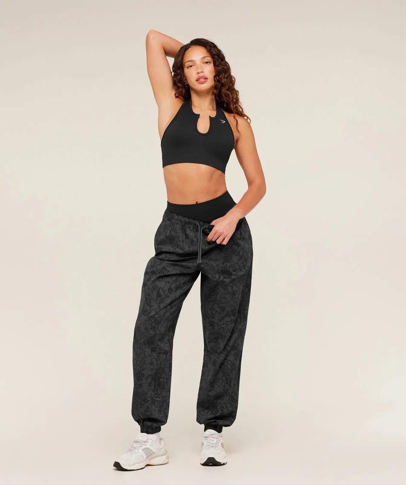 Gymshark Lifting Pump Pants - Black/Onyx Grey