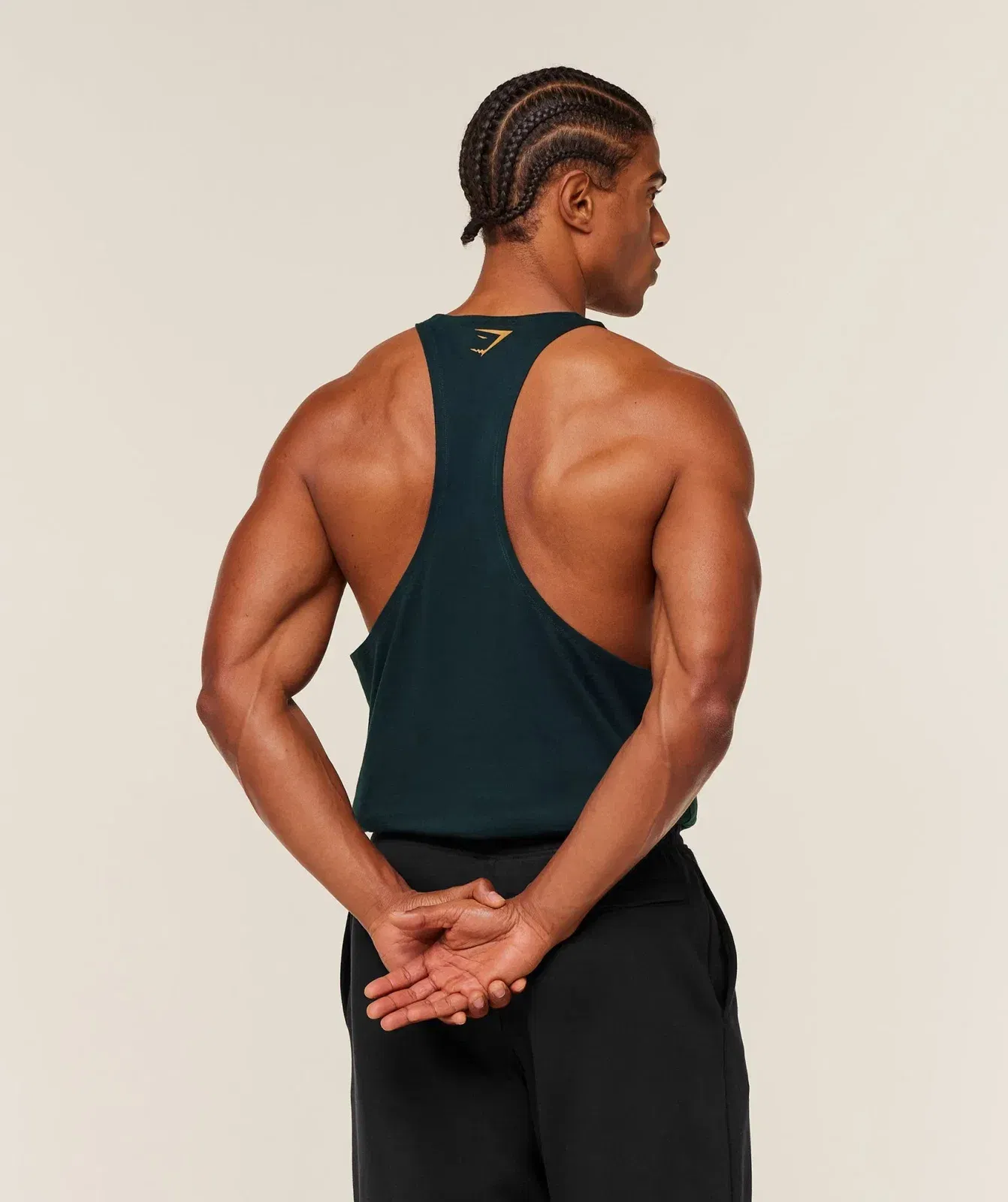 Gymshark Power Stringer - Deep Petrol Blue