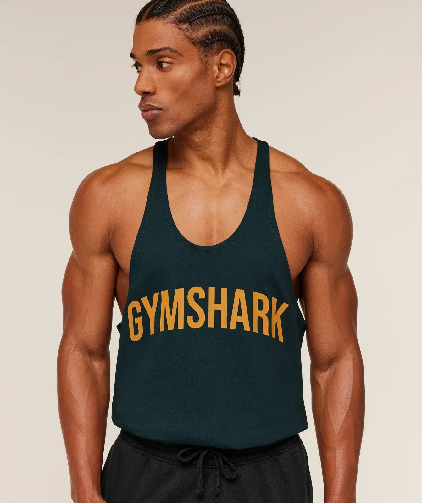 Gymshark Power Stringer - Deep Petrol Blue