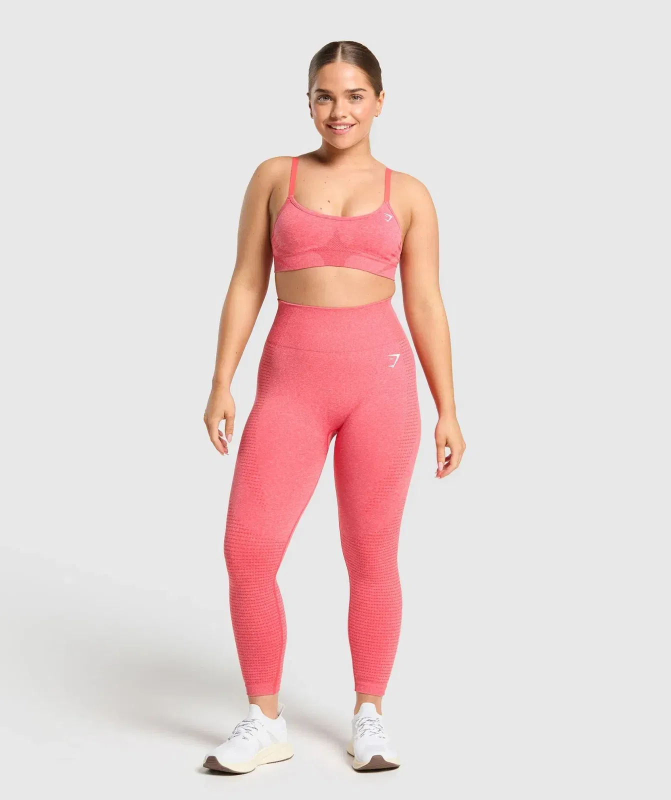 Gymshark Vital Leggings - Coral Red Marl