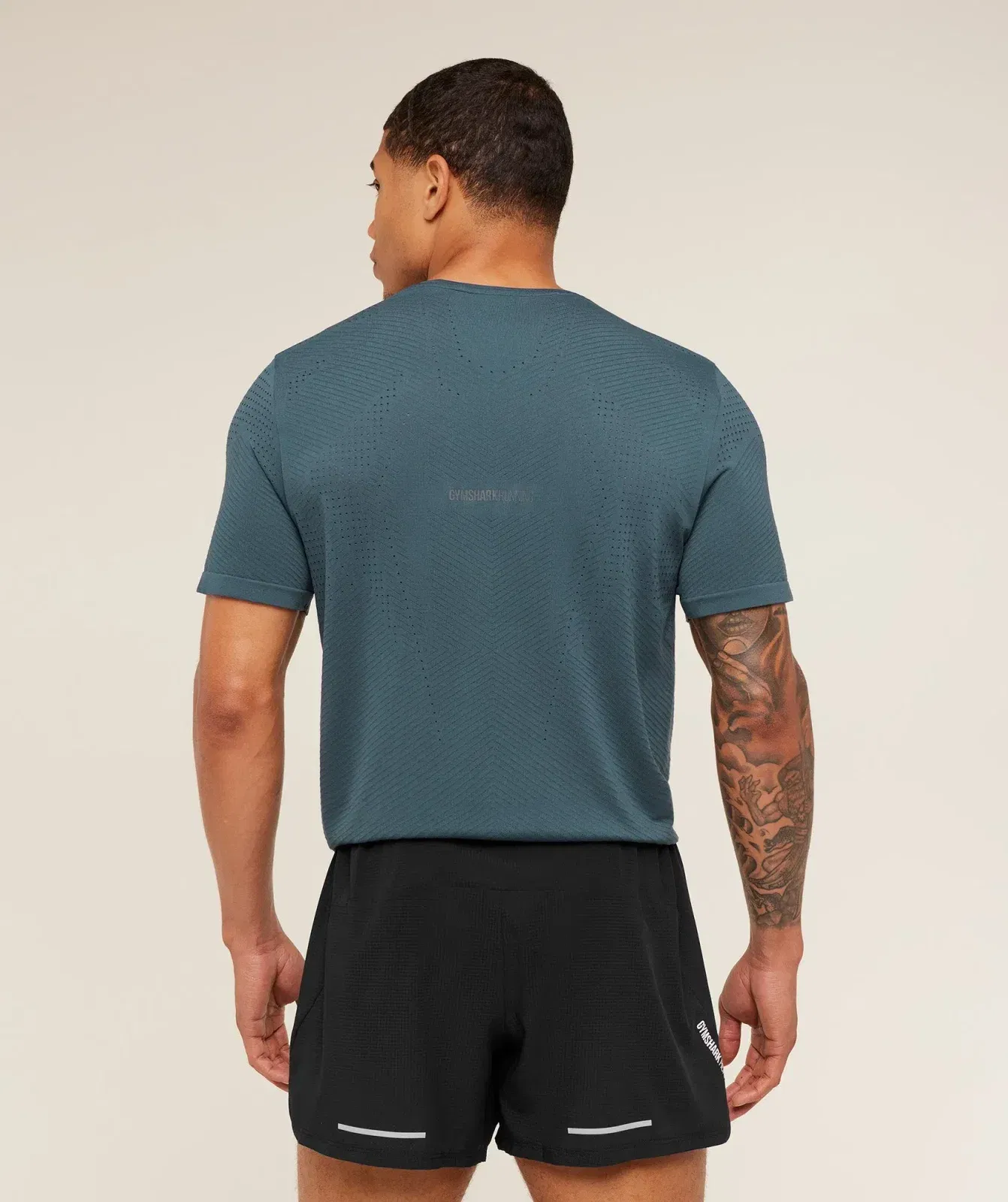 Gymshark Seamless Running T-Shirt - GS Stealth Blue