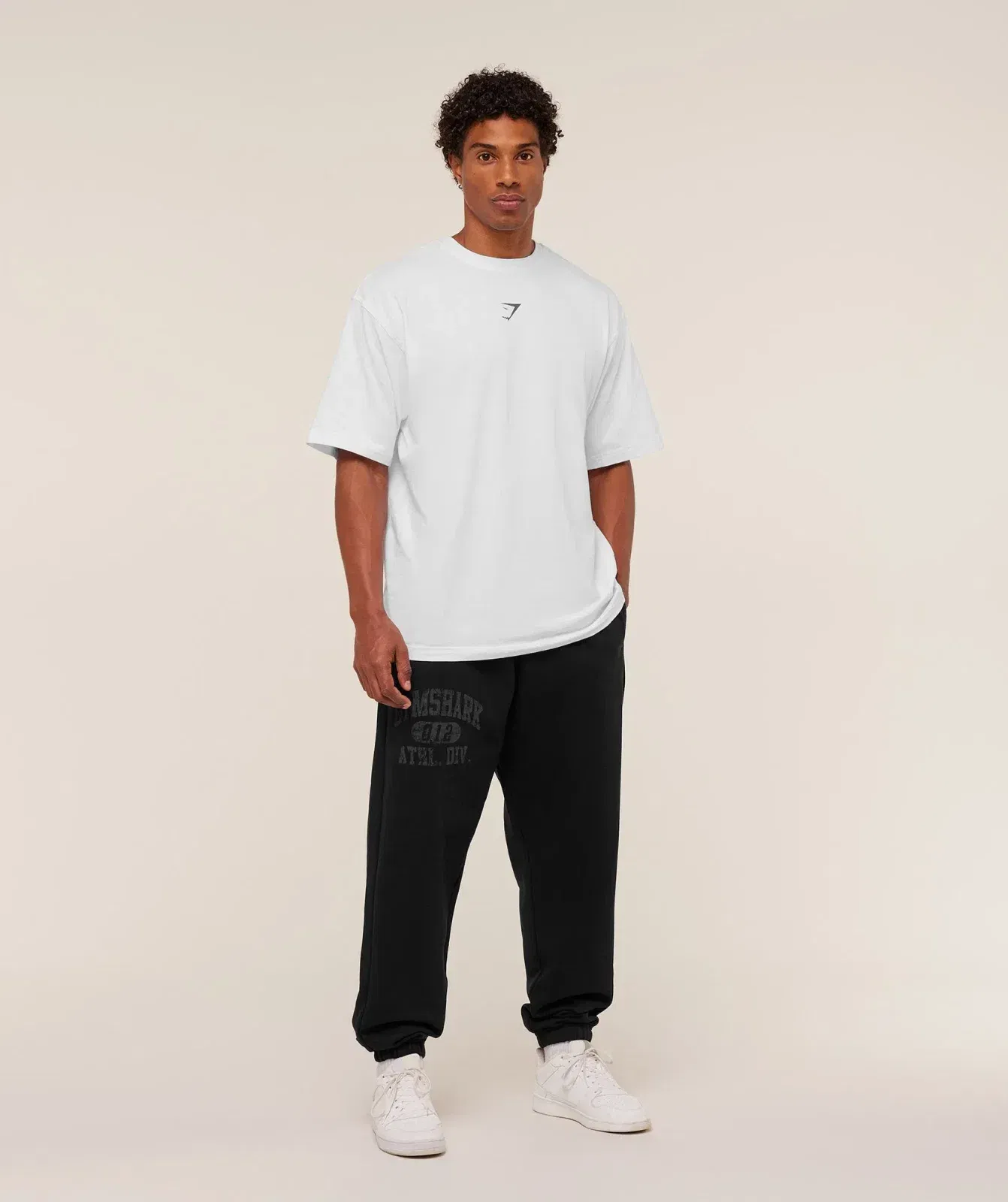 Gymshark Athletic Division Graphic Jogger - GS Black