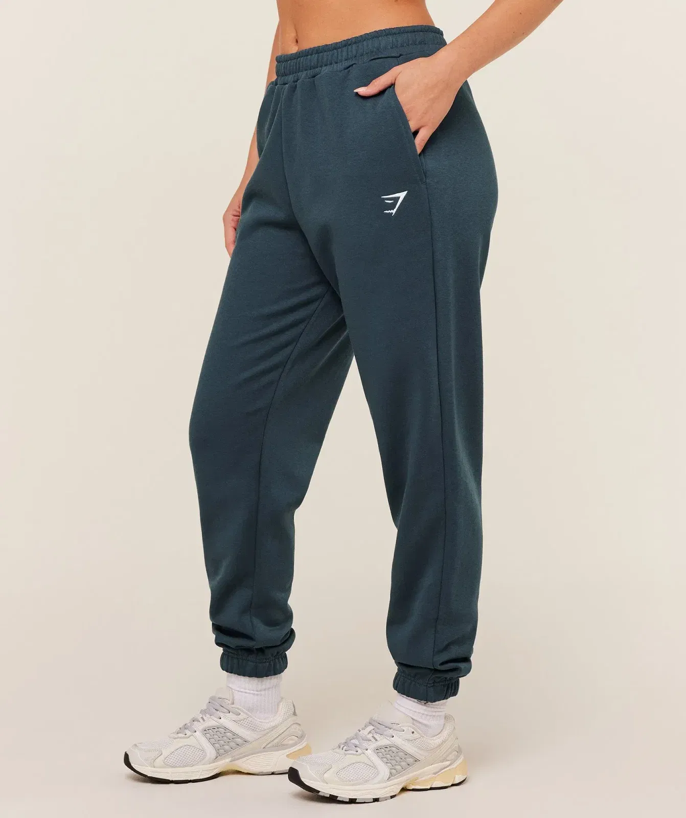 Gymshark Training Fleece Joggers - GS Stealth Blue