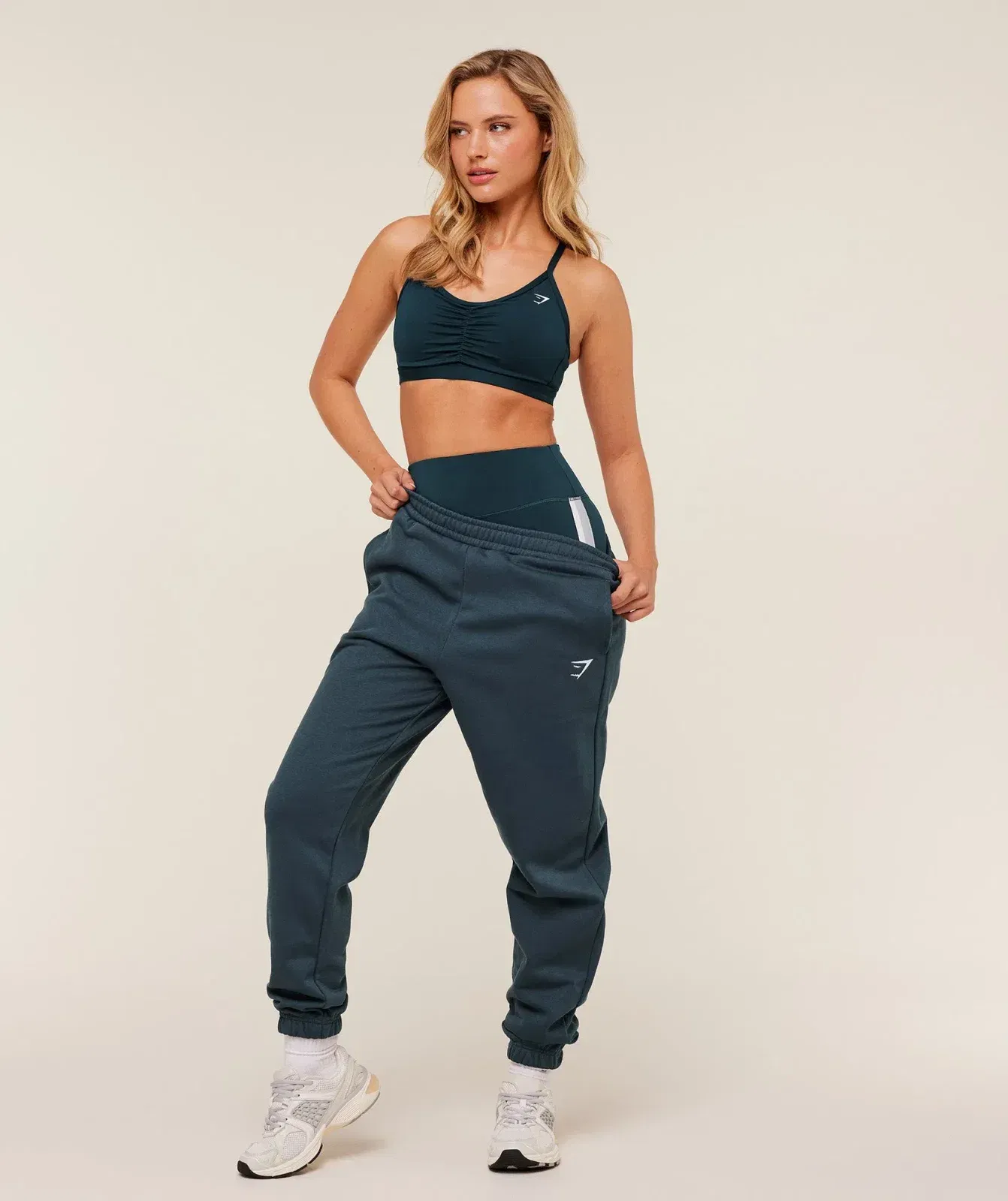 Gymshark Training Fleece Joggers - GS Stealth Blue