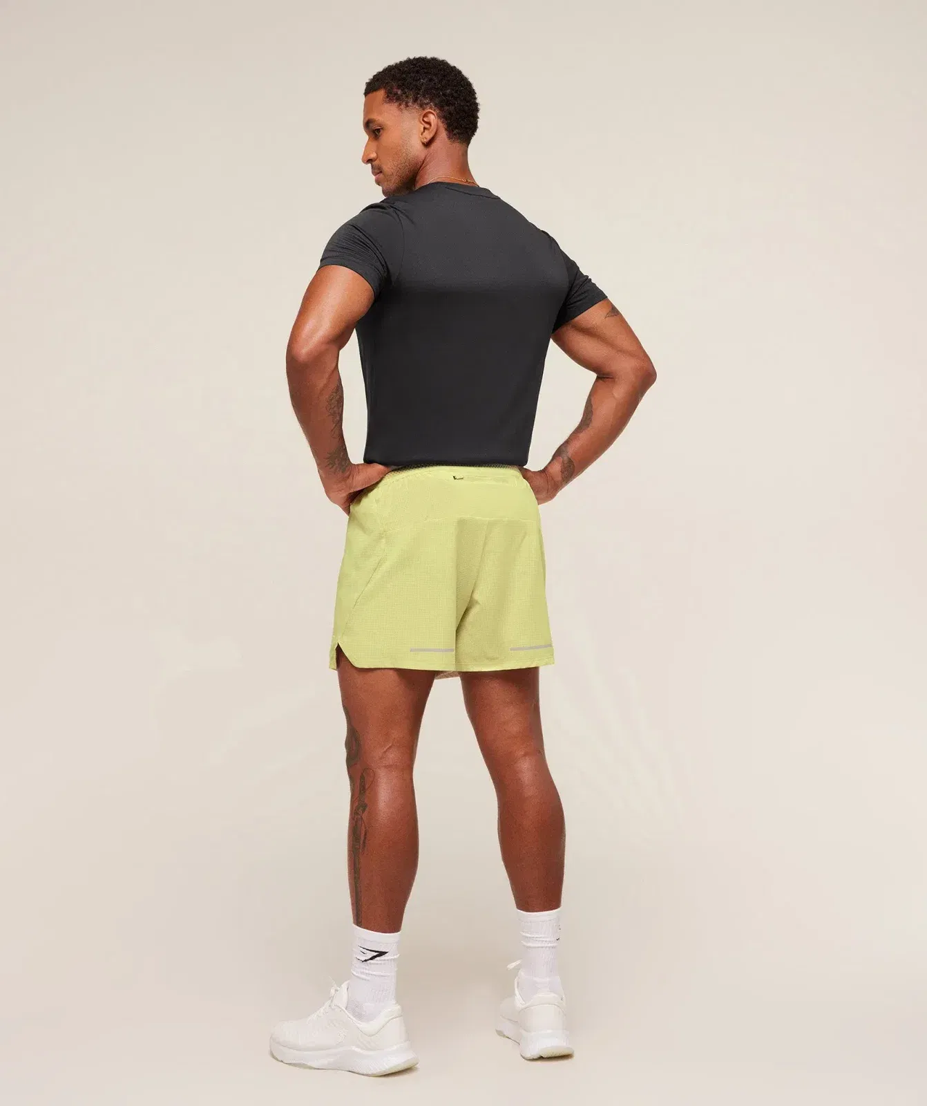 Gymshark Running 5" Shorts - Sorbet Yellow