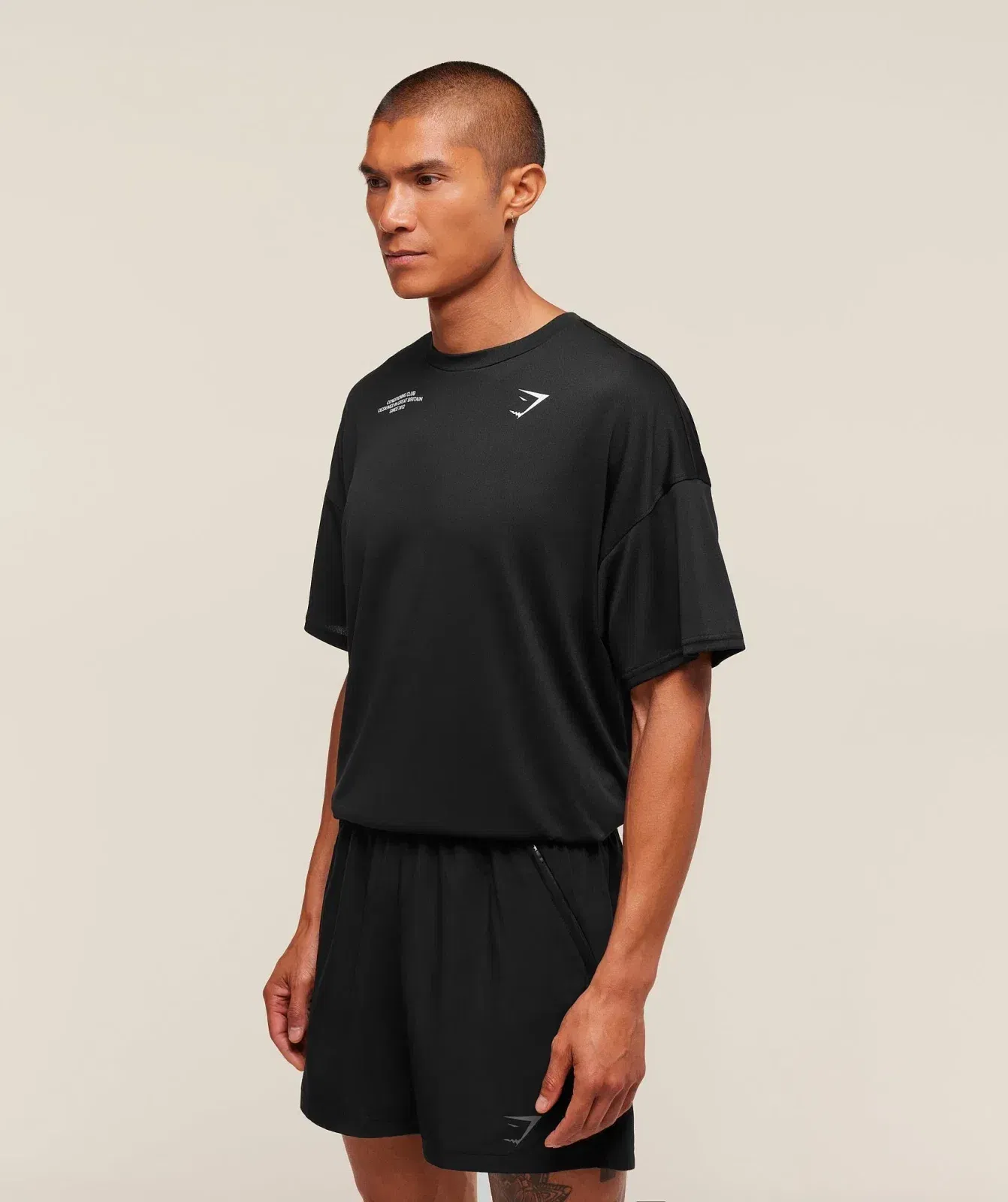 Gymshark Conditioning Club Oversized T-Shirt - Black