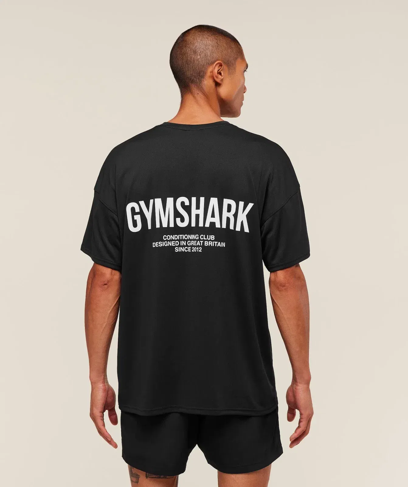 Gymshark Conditioning Club Oversized T-Shirt - Black