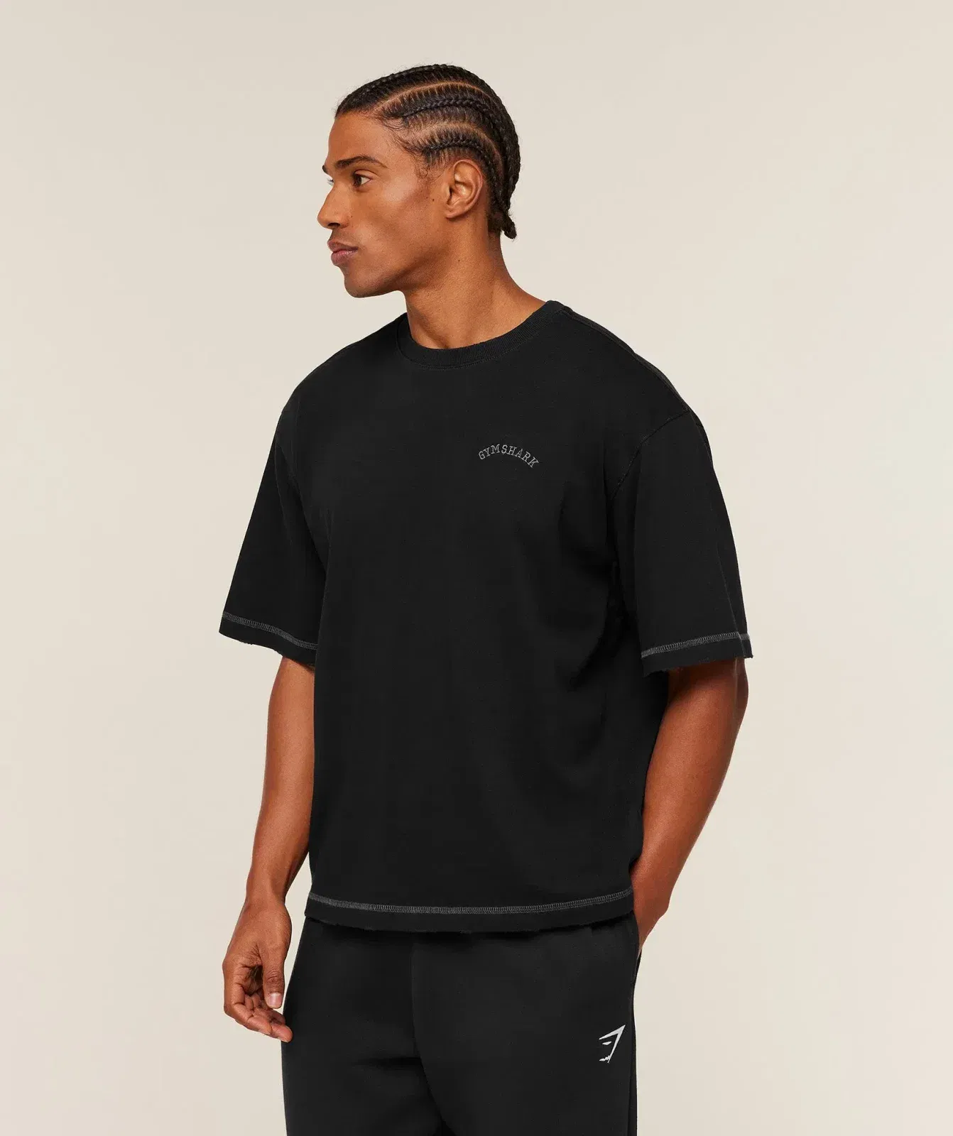 Gymshark Re-Rack T-Shirt - GS Black
