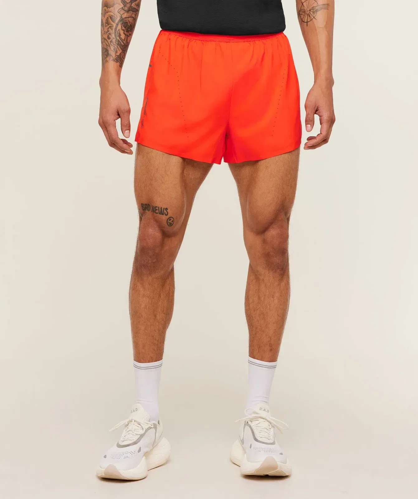 Gymshark Running Elite Race 5" Short - Electric Orange
