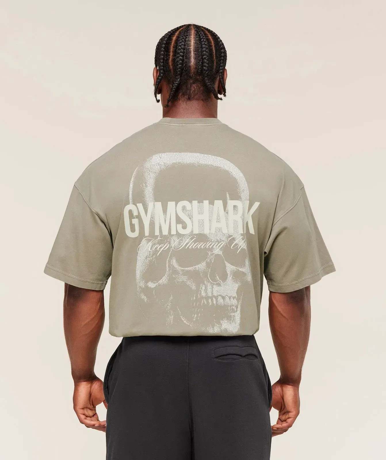 Gymshark Deadweight T-Shirt - Linen Brown